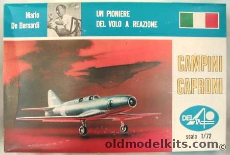 Delta 1/72 Campini Caproni plastic model kit